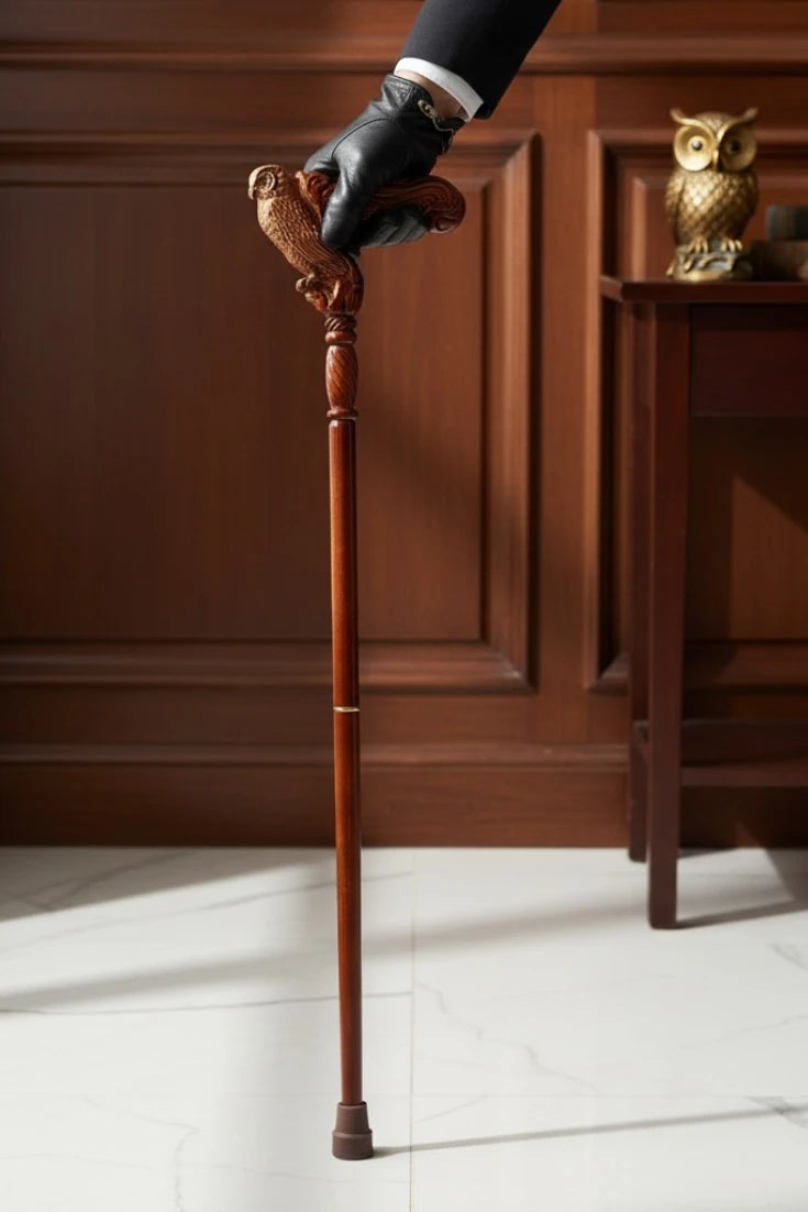 8 Styles Premium Beech Wood Elegant Walking Canes